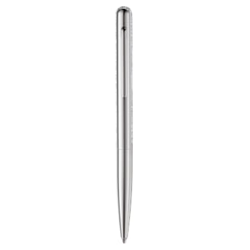 Crystal Shimmer ballpoint pen, Silver-tone, Chrome plated - Swarovski, 5595672