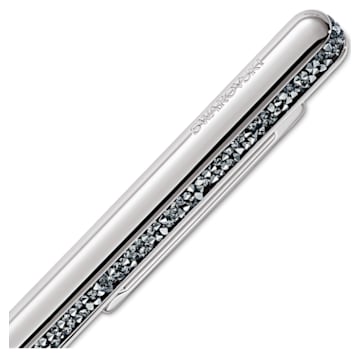 Crystal Shimmer ballpoint pen, Silver-tone, Chrome plated - Swarovski, 5595672