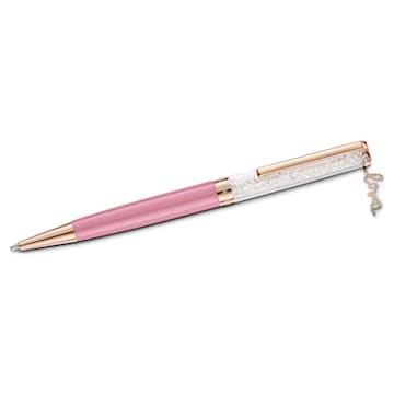 Crystalline ballpoint pen, Rose gold-tone, Chrome plated | Swarovski