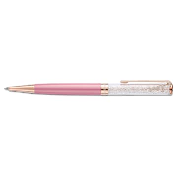 Στυλό Crystalline Love, Ροζ, Λακαρισμένο ροζ - Swarovski, 5595674