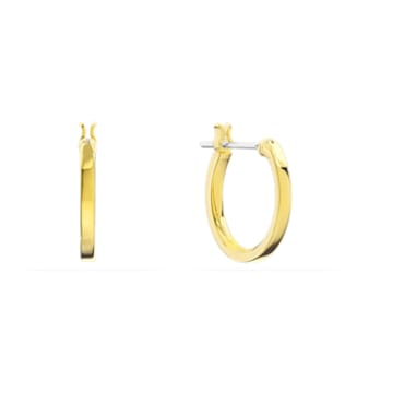 Flower of Fortune earrings, Asymmetrical, Multicolored, Gold-tone plated - Swarovski, 5597668