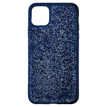 Glam Rock smartphone case , iPhone® 11 Pro Max, Blue - Swarovski, 5599136