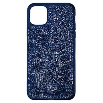 Etui na smartfona Glam Rock, iPhone® 12 mini, Niebieskie - Swarovski, 5599173