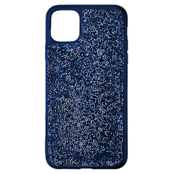 Capa para smartphone Glam Rock, iPhone® 12 Pro Max, Azul - Swarovski, 5599176