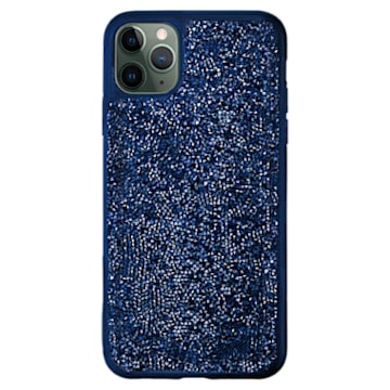 Capa para smartphone Glam Rock, iPhone® 12 Pro Max, Azul - Swarovski, 5599176