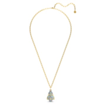 Flower of Fortune 項鏈, 漸層色, 鍍金色色調 - Swarovski, 5599184