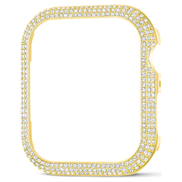 Cover compatibile con Apple Watch® Sparkling, Tono dorato | Swarovski