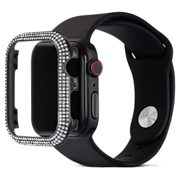 Coque compatible avec Apple Watch® Sparkling, 40 mm, Noir - Swarovski, 5599698