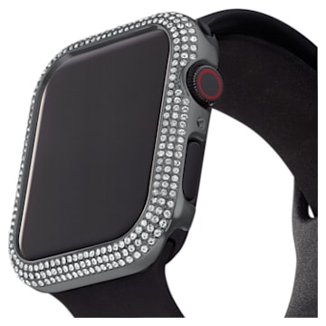 Sparkling Gehäuserahmen passend zur Apple Watch®, 40 mm, Schwarz - Swarovski, 5599698