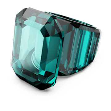 Lucent cocktailring, Octagon-slijpvorm, Groen - Swarovski, 5607344
