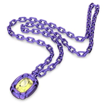 Dulcis pendant, Cushion cut, Purple - Swarovski, 5610290