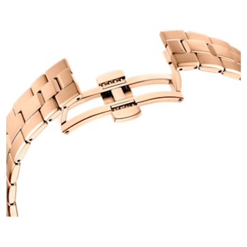 Octea Lux Sport horloge, Swiss Made, Metalen armband, Roségoudkleurig, Roségoudkleurige afwerking - Swarovski, 5610469