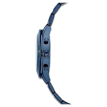 Ceas Octea Lux Sport, Fabricat în Elveția, Brățară de metal, Albastru, Finisaj albastru - Swarovski, 5610475