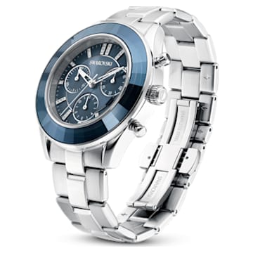 Octea Lux Sport Часы, Металлический браслет, Синий, Нержавеющая сталь - Swarovski, 5610481