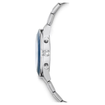 Ceas Octea Lux Sport, Fabricat în Elveția, Brățară de metal, Albastru, Oțel inoxidabil - Swarovski, 5610481