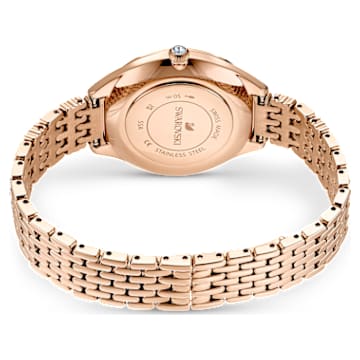 Attract Uhr, Schweizer Produktion, Pavé, Metallarmband, Roséfarben, Roségoldfarbenes Finish - Swarovski, 5610487