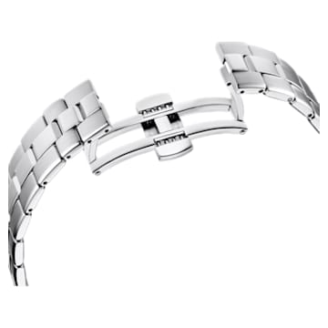Ceas Octea Lux Sport, Fabricat în Elveția, Brățară de metal, Nuanță argintie, Oțel inoxidabil - Swarovski, 5610494