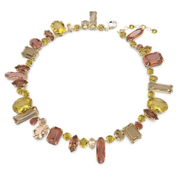 Gema Halskette, Mehrfarbig, Goldlegierungsschicht - Swarovski, 5610988