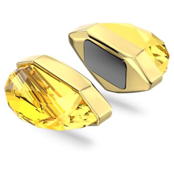 Lucent fülgyűrű, Egy darab, Mágneses, Sárga, Aranytónusú bevonattal - Swarovski, 5613552