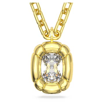 Dulcis 펜던트, 쿠션 컷, 골드 톤, 골드 톤 플래팅 - Swarovski, 5613656