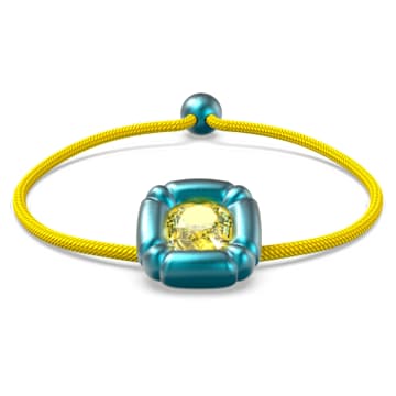 Dulcis 手链, 枕形切割, 蓝色 - Swarovski, 5613667