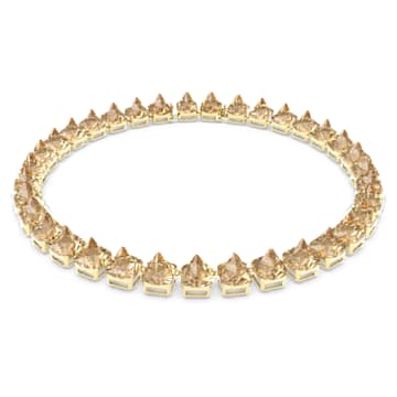Ortyx 네크리스, 피라미드 컷, 골드 톤, 골드 톤 플래팅 - Swarovski, 5613679