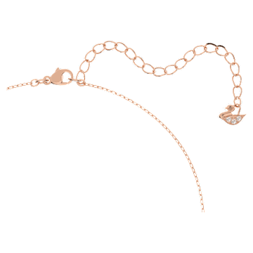 Set Attract, Taglio tondo, Bianco, Placcato color oro rosa - Swarovski, 5616233