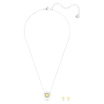 Parure Sunshine, Tailles variées, Soleil, Jaune, Finition mix de métal - Swarovski, 5616267