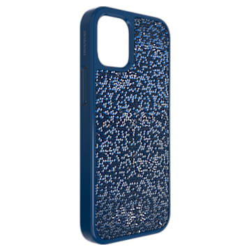 Étui pour smartphone Glam Rock, iPhone® 12 mini, Bleu - Swarovski, 5616360