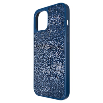 Étui pour smartphone Glam Rock, iPhone® 12 Pro Max, Bleu - Swarovski, 5616362