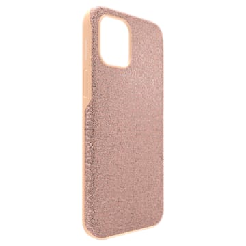 High smartphone case, iPhone® 12 Pro Max, Rose gold-tone - Swarovski, 5616364