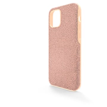 High smartphone case, iPhone® 12/12 Pro, Rose gold-tone - Swarovski, 5616366