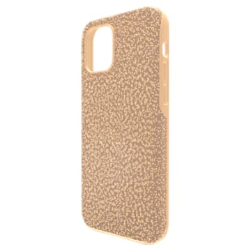 High smartphone case , iPhone® 12/12 Pro, Gold tone - Swarovski, 5616374