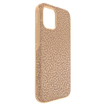 Custodia per smartphone High, iPhone® 12 mini, Tono dorato - Swarovski, 5616376