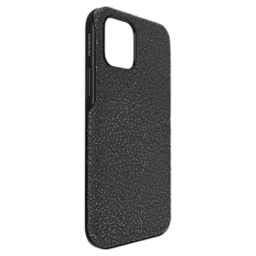 High smartphone case , iPhone® 12/12 Pro, Black - Swarovski, 5616377