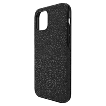 High smartphone case , iPhone® 12/12 Pro, Black - Swarovski, 5616377