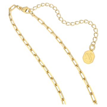 Harmonia pendant, Oversized crystal, Gold tone, Gold-tone plated - Swarovski, 5616514