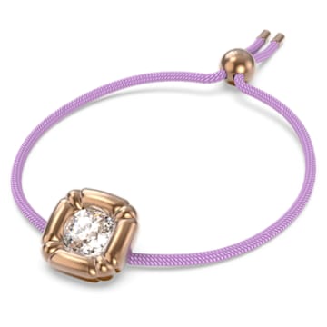 Dulcis 手链, 枕形切割仿水晶, 紫色 - Swarovski, 5617983