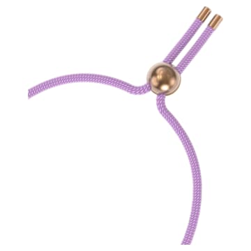 Dulcis bracelet, Cushion cut crystals, Purple - Swarovski, 5617983