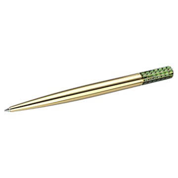 圆珠笔, 綠色, 镀金色调 - Swarovski, 5618145
