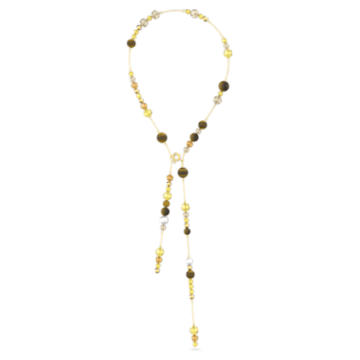 Somnia Y-Halskette, Mehrfarbig, Goldlegierungsschicht - Swarovski, 5618299