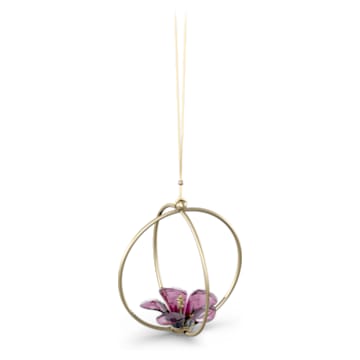 Garden Tales okrasek krogla s hibiskusom, velik - Swarovski, 5619233