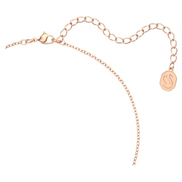 Set Millenia, Tăietură octogonală, Roz, Placat cu nuanță roz-aurie - Swarovski, 5620548