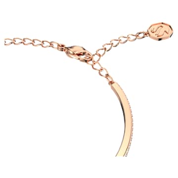 Millenia 뱅글, 옥타곤 컷, 파베, 핑크, 로즈골드 톤 플래팅 - Swarovski, 5620555