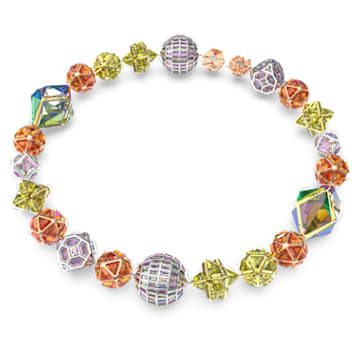 Curiosa 네크리스, 마그네틱 클로저, 멀티컬러, 믹스 메탈 피니시 - Swarovski, 5621140