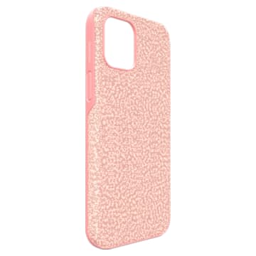 High smartphone case, iPhone® 12 Pro Max, Pink - Swarovski, 5622304