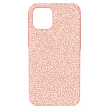 High Smartphone 套, iPhone® 12/12 Pro, 粉红色 - Swarovski, 5622305