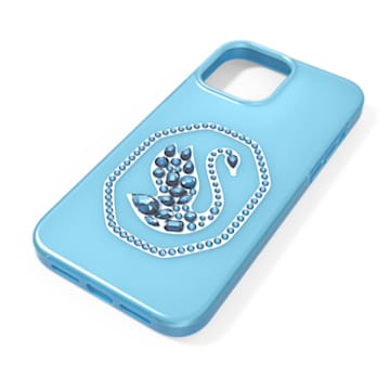 Smartphone 套, 天鹅, iPhone® 13 Pro Max, 蓝色 - Swarovski, 5625624