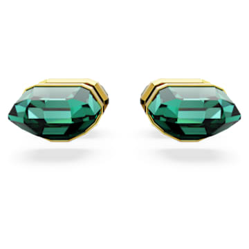 Lucent Ohrstecker, Grün, Goldlegierungsschicht - Swarovski, 5626604