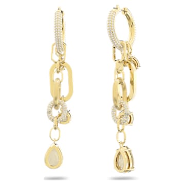 Pendants d'oreilles Imber, Marron, Placage de ton or - Swarovski, 5627059